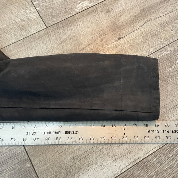 Canvas Waxed Cotton Gray Peacoat Mariner Large / XL - Picture 4 of 6